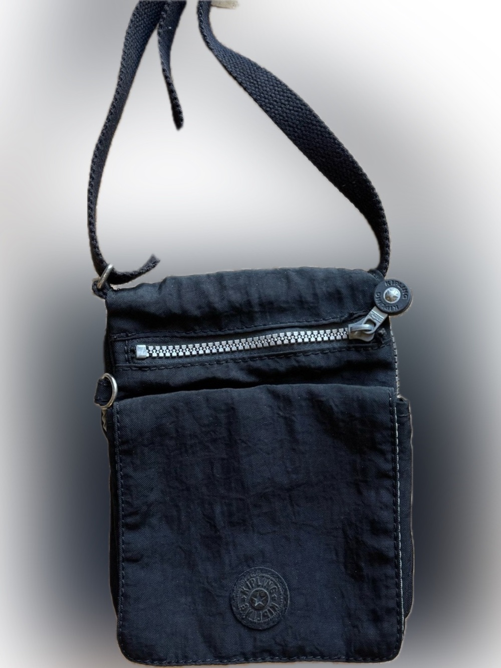 KIPLING Black Crossbody Messenger Bag